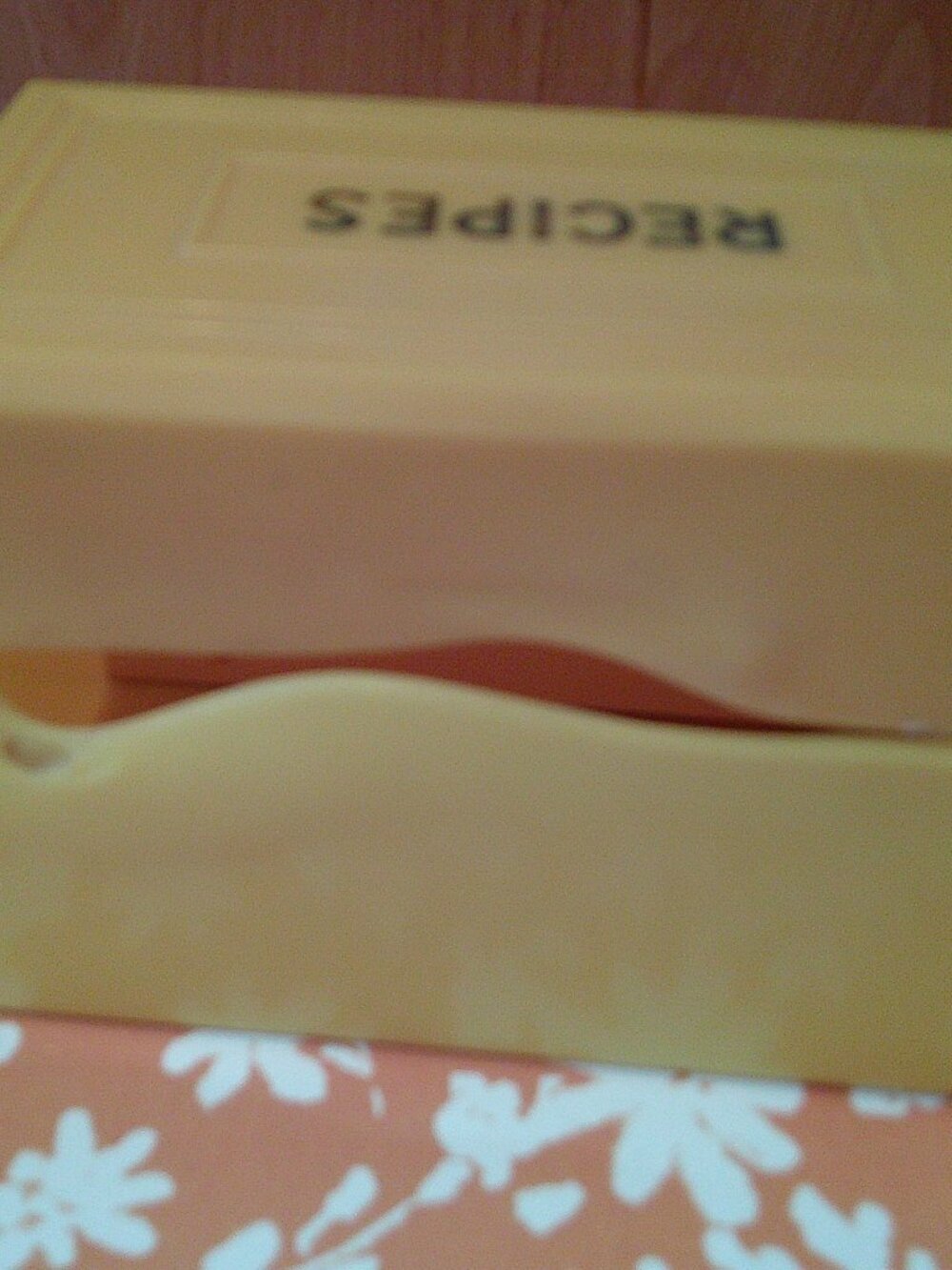 VTG Black Americana Yellow Recipe Box & Porcelain Aunt Jemima Thimble - Picture 9 of 14